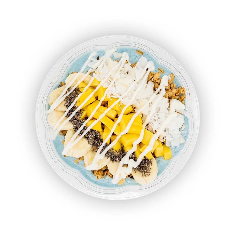 Blue Majik smoothie bowl