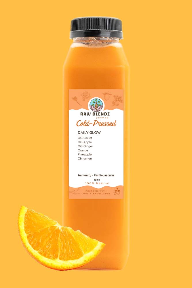 Daily Glow cold pressed juice