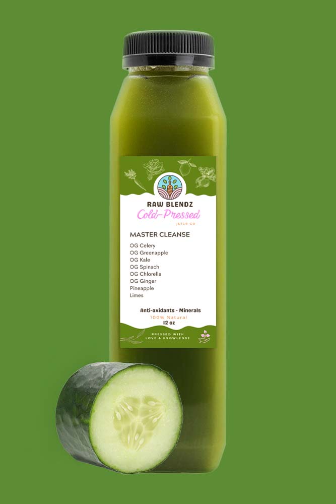 Master Cleanse cold pressed juice